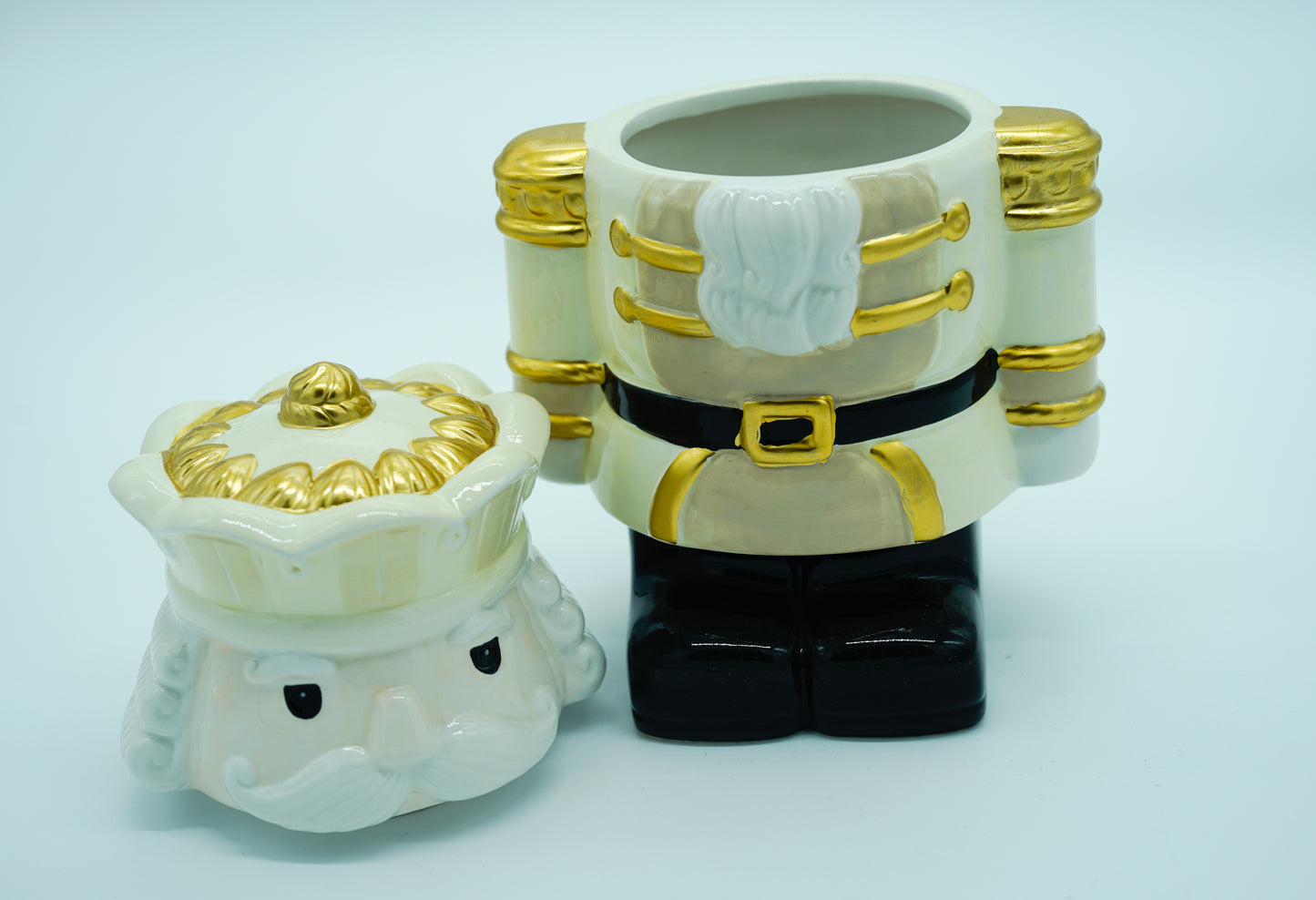 Keksdose großer Nussknacker versch. Farben