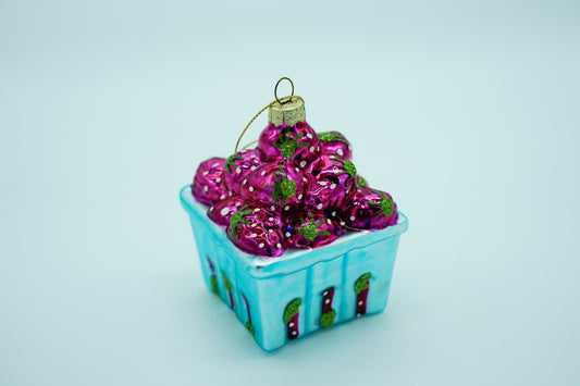 Baumschmuck Erdbeerschälchen