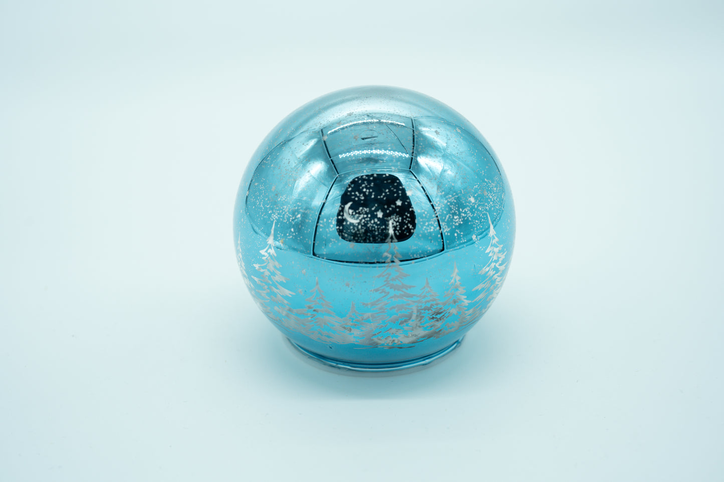 Lichterkugel türkis
