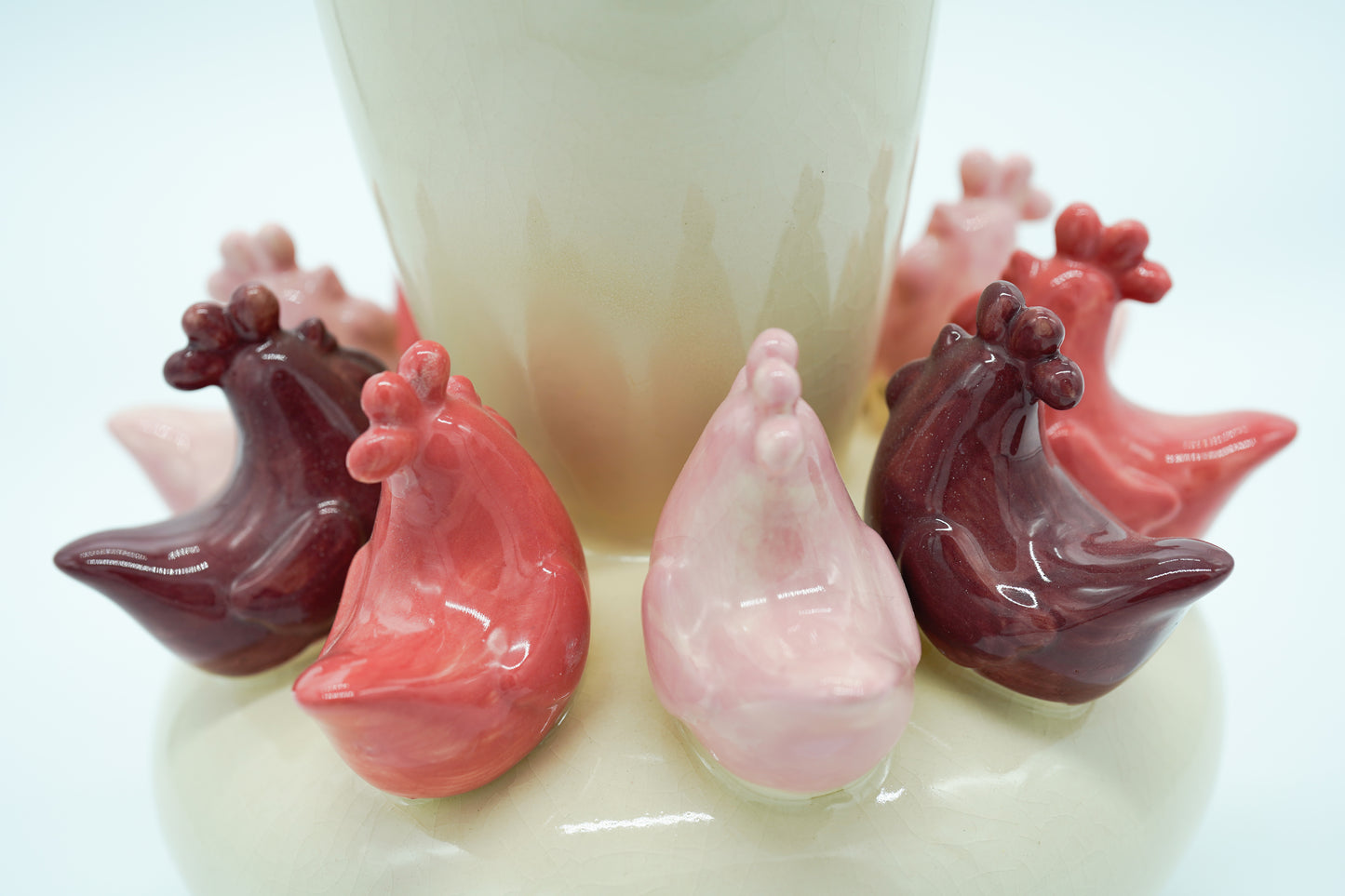 Vase *pinky Chickens*