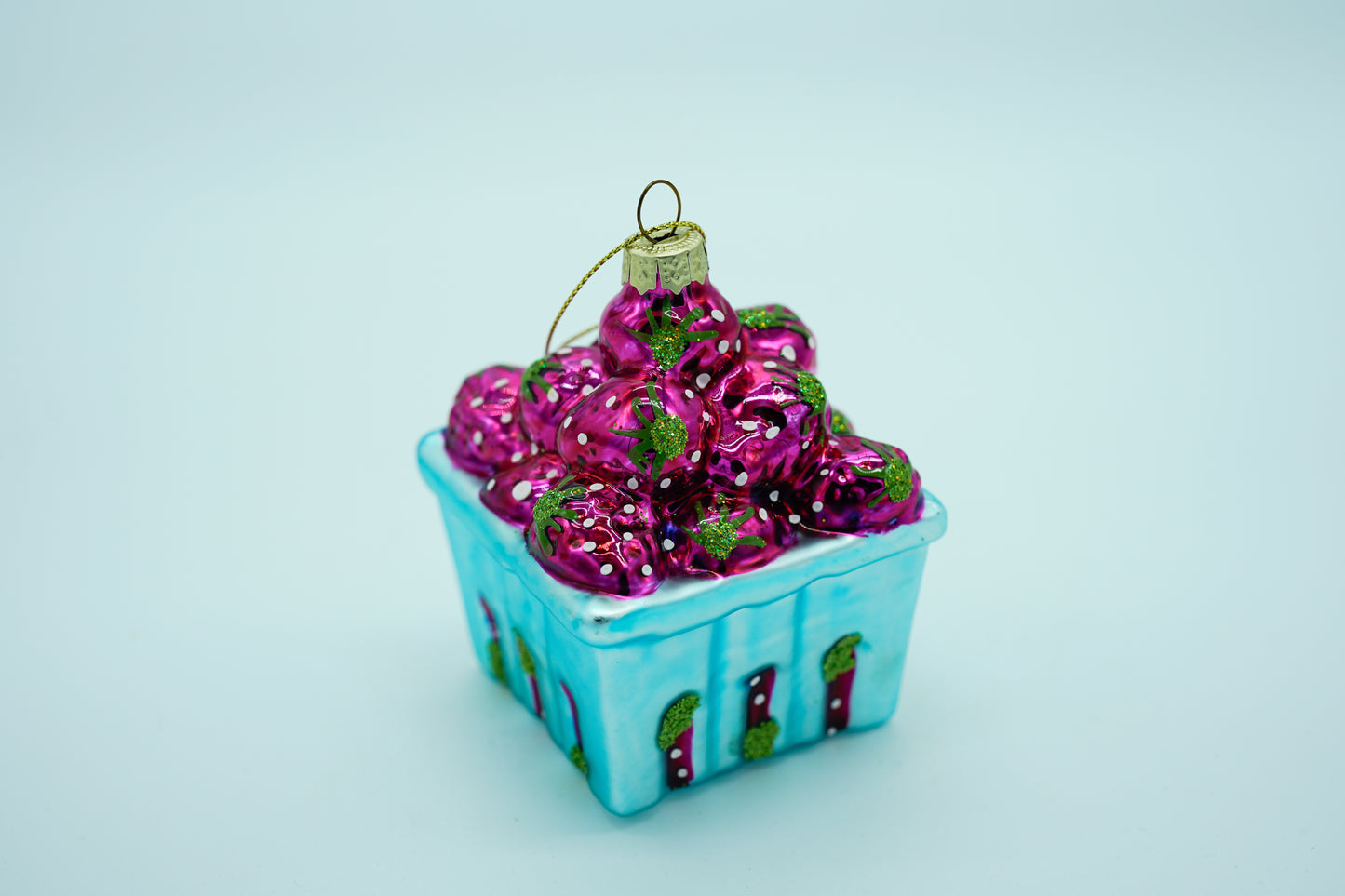 Baumschmuck Erdbeerschälchen