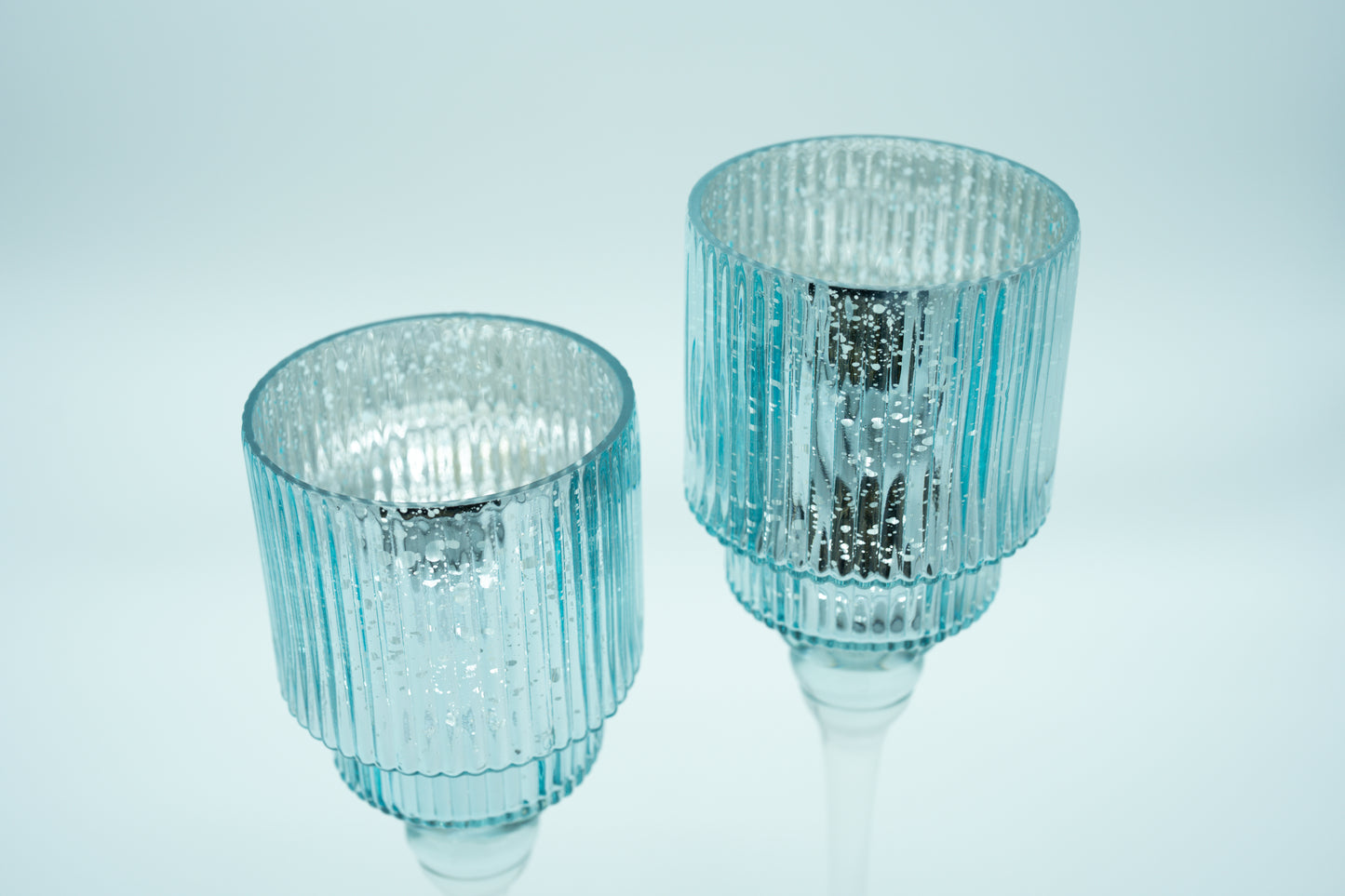 Kerzenkelche Türkis