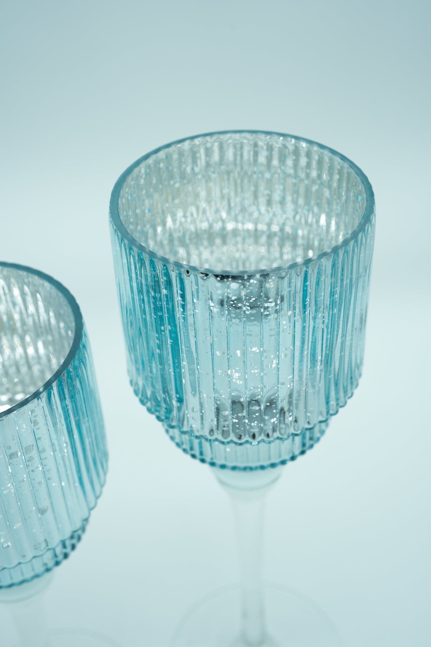 Kerzenkelche Türkis