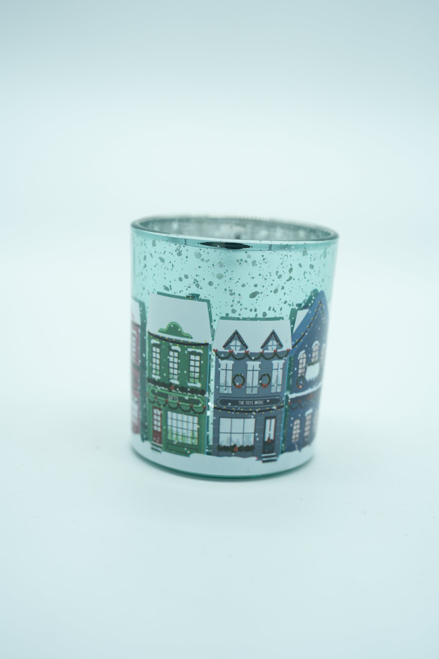 Kleines Teelicht Weihnachtsdorf